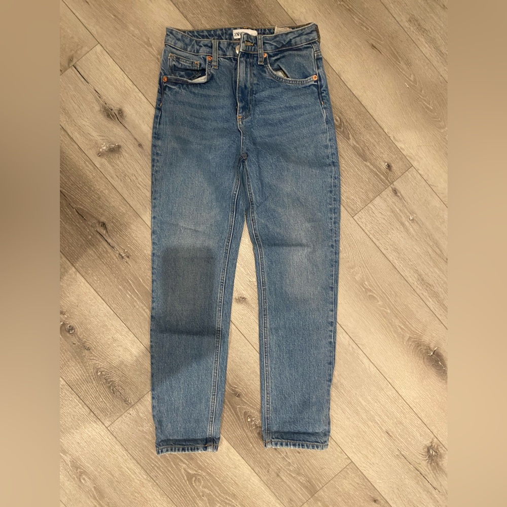 Zara Light Blue Denim Jeans